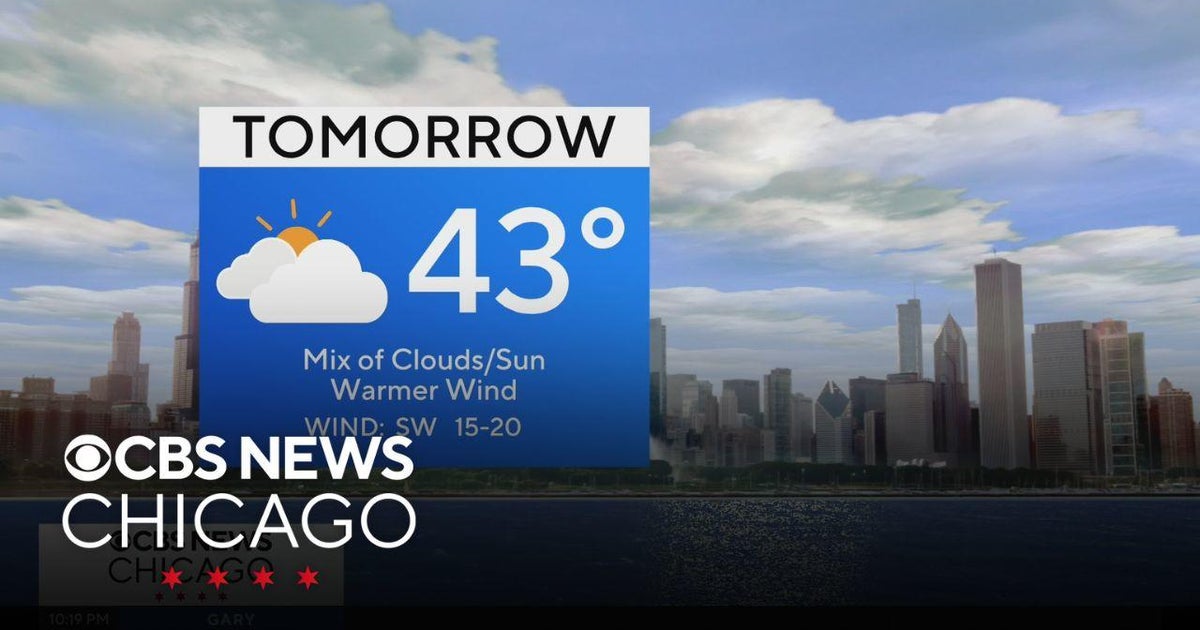Milder temperatures for Chicago area the next few days - CBS Chicago