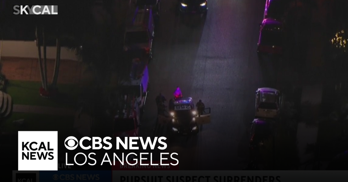 Motorcyclist arrested after leading police on high speed chase - CBS ...