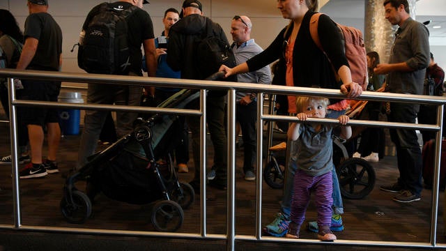 Denver International Airport Security Lines 