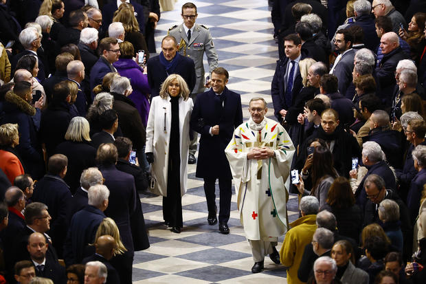 France Notre Dame Mass 