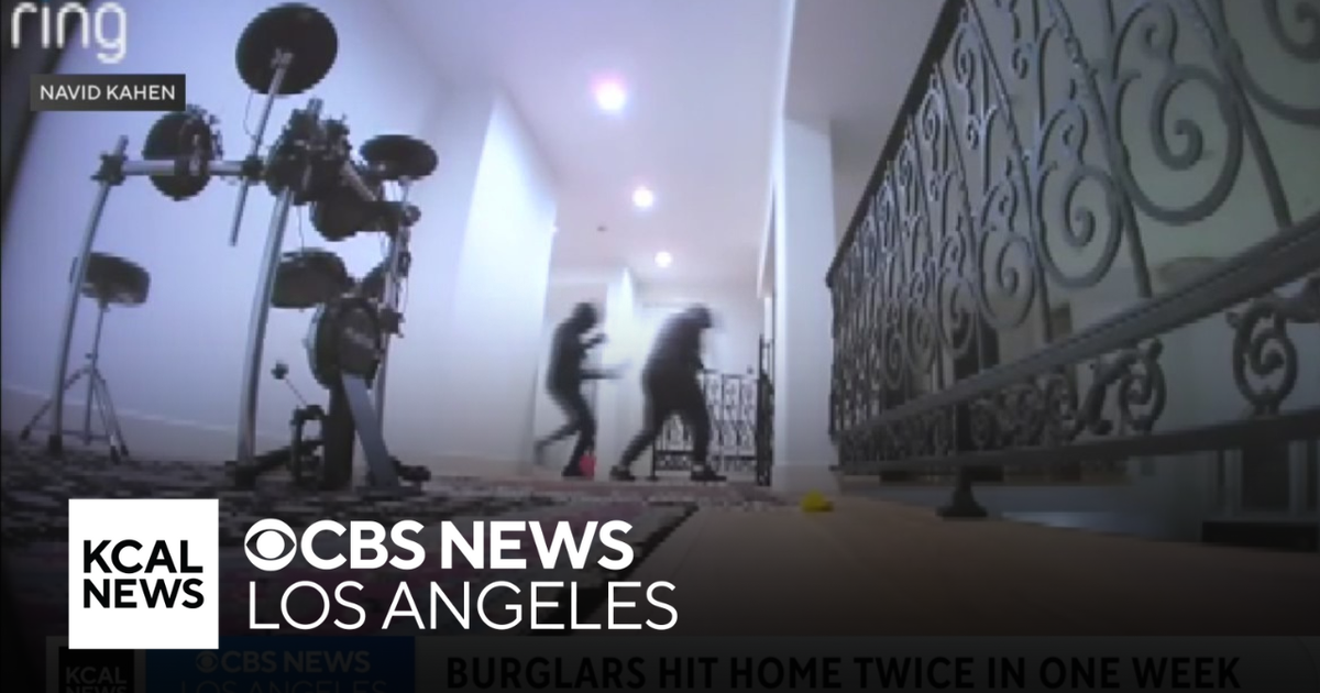Burglars hit Encino home twice in the same week - CBS Los Angeles
