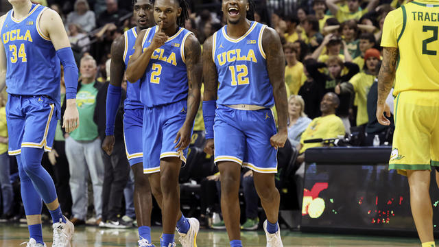 UCLA Oregon Basketball 