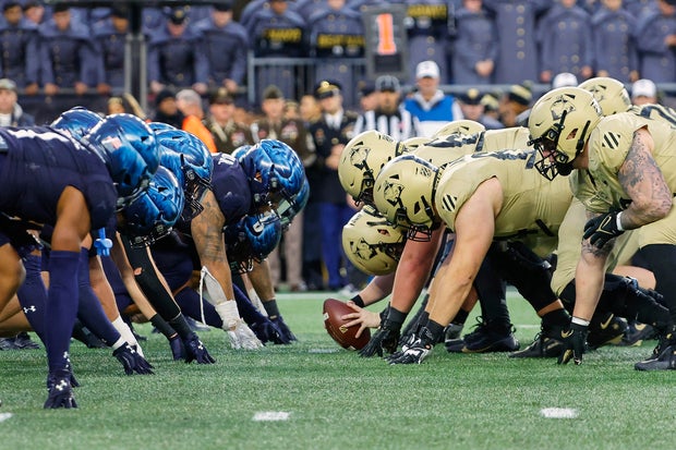 Army-Navy-No Lookahead Football