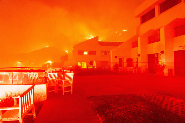 Wildfire In Malibu Forces Thousands To Evacuate 