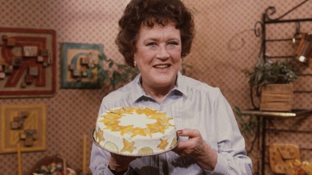 Julia Child Cooking 