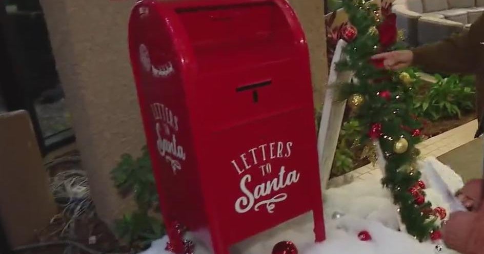 Santa's mail box now open at Irving City Hall - CBS Texas