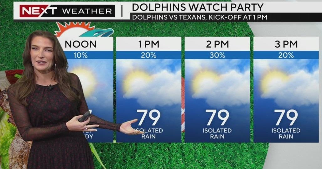 Breezy conditions, occasional showers across South Florida with highs ...