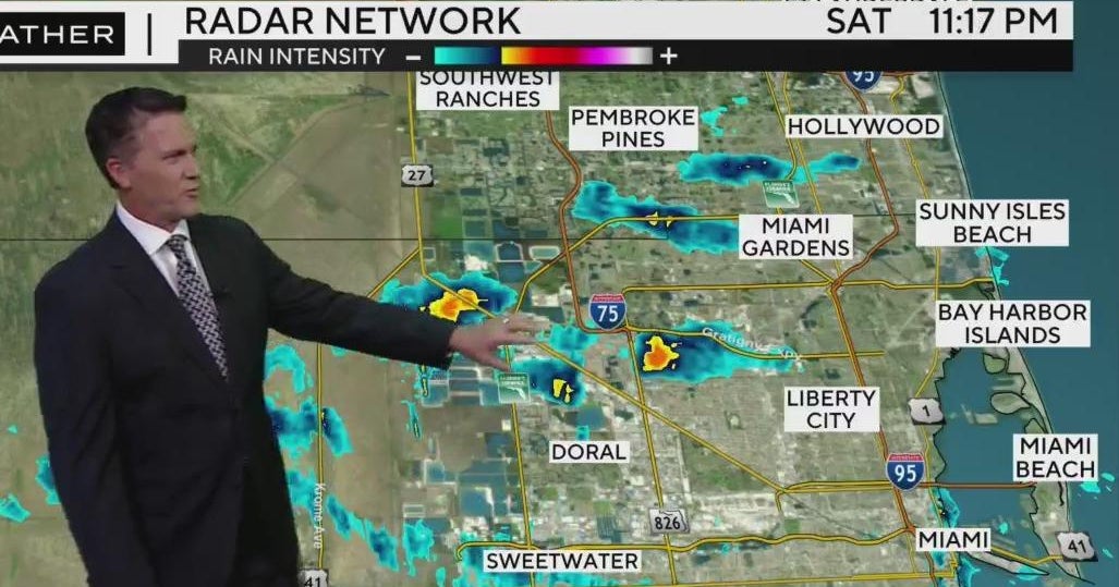 South Florida 11 p.m. Weather Forecast 12/14/2024 - CBS Miami