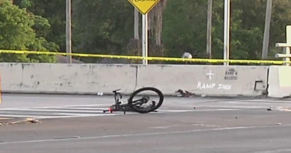 Cyclist Killed In Hit And0run Cbs Miami
