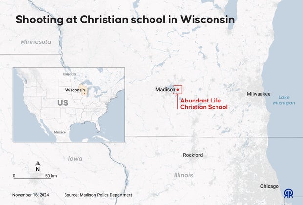 Shooting at Christian school in Wisconsin