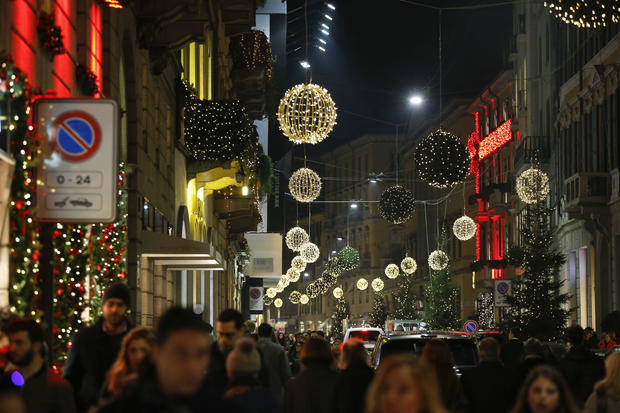 Italy Christmas Shopping 