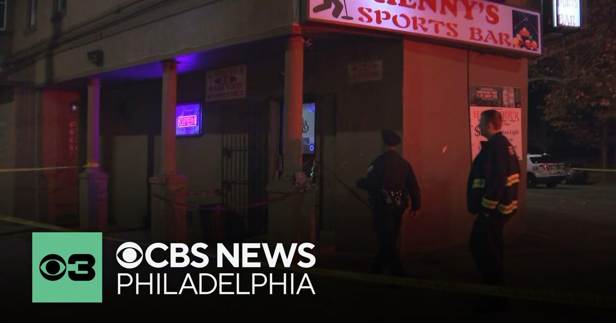 Shooting at North Philadelphia bar leaves 1 dead, 2 injured - CBS ...