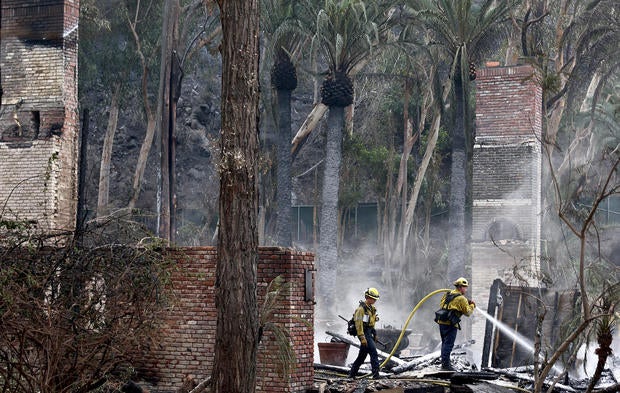 Franklin Fire Near Malibu Continues To Burn As Residents And Officials Assess The Damage 