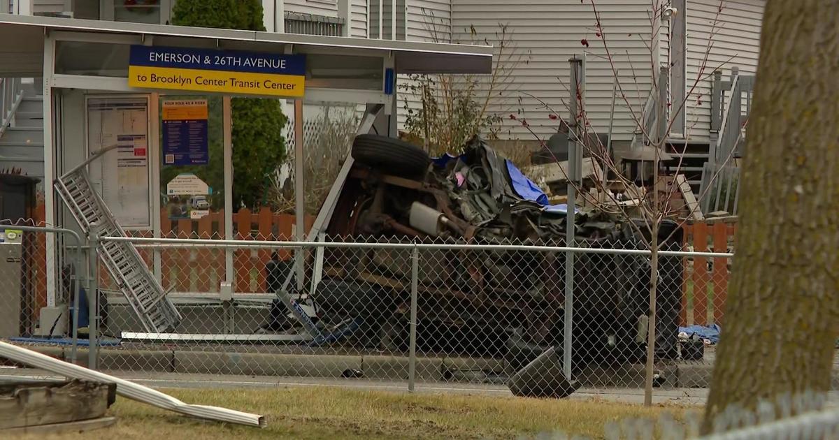 Two dead, three injured in crash in north Minneapolis Monday morning