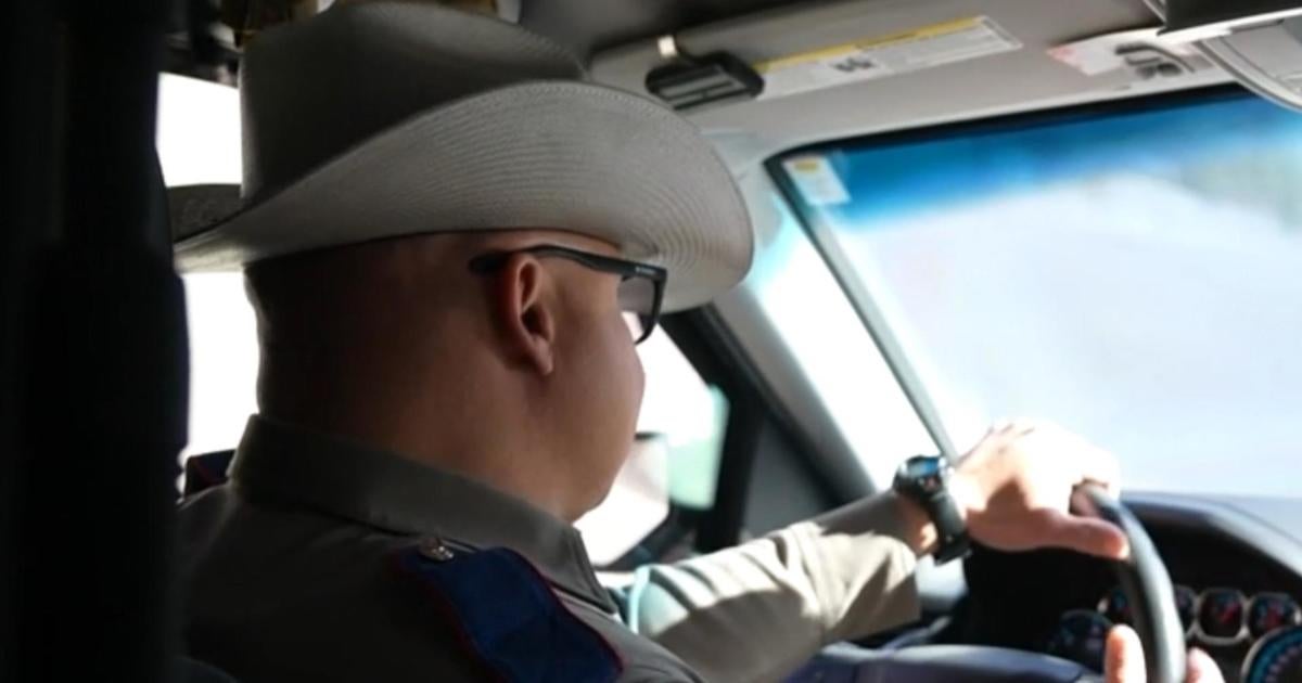 CBS News rides along with Texas sergeant at U.S.-Mexico border