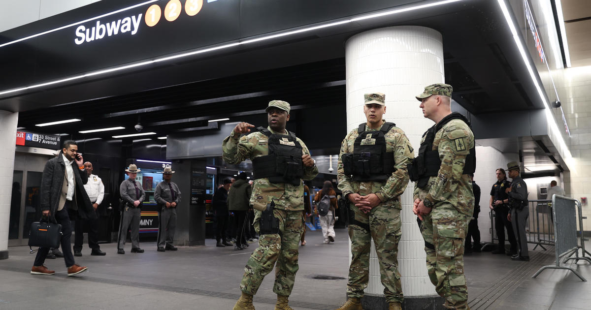 More National Guards are coming to help with New York subway security as cameras are now in every car