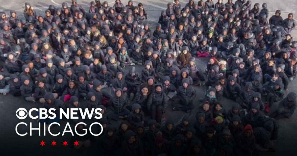 Chicago Heights, Illinois elementary school students get new winter coats