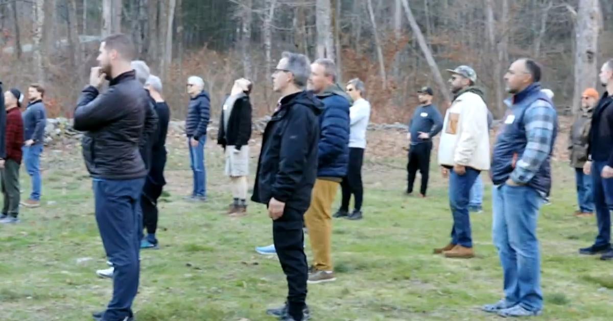 How one group is taking on the problem of male loneliness - CBS News