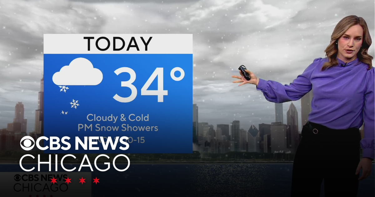 Snow Thursday night into Friday morning in Chicago - CBS Chicago