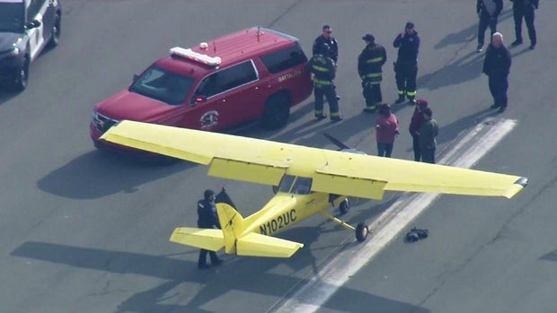Alameda small plane emergency landing