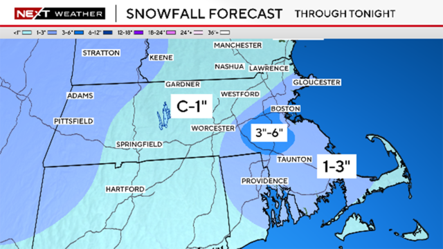 Snow map 