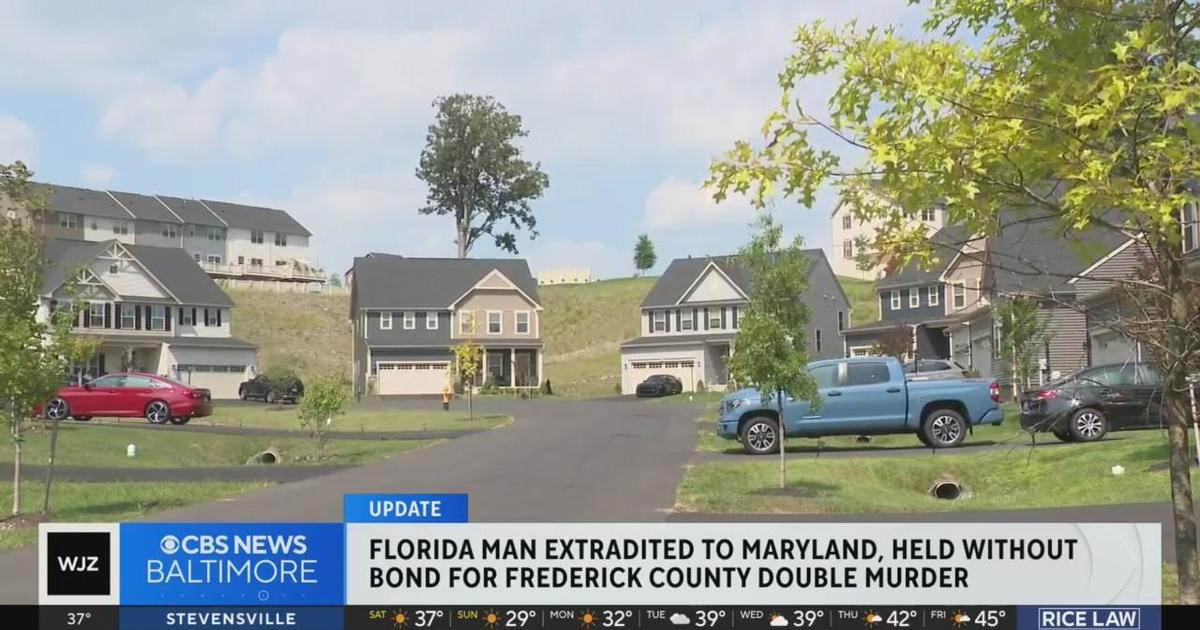 Florida man extradited to Maryland, held without bond for Frederick County double murder