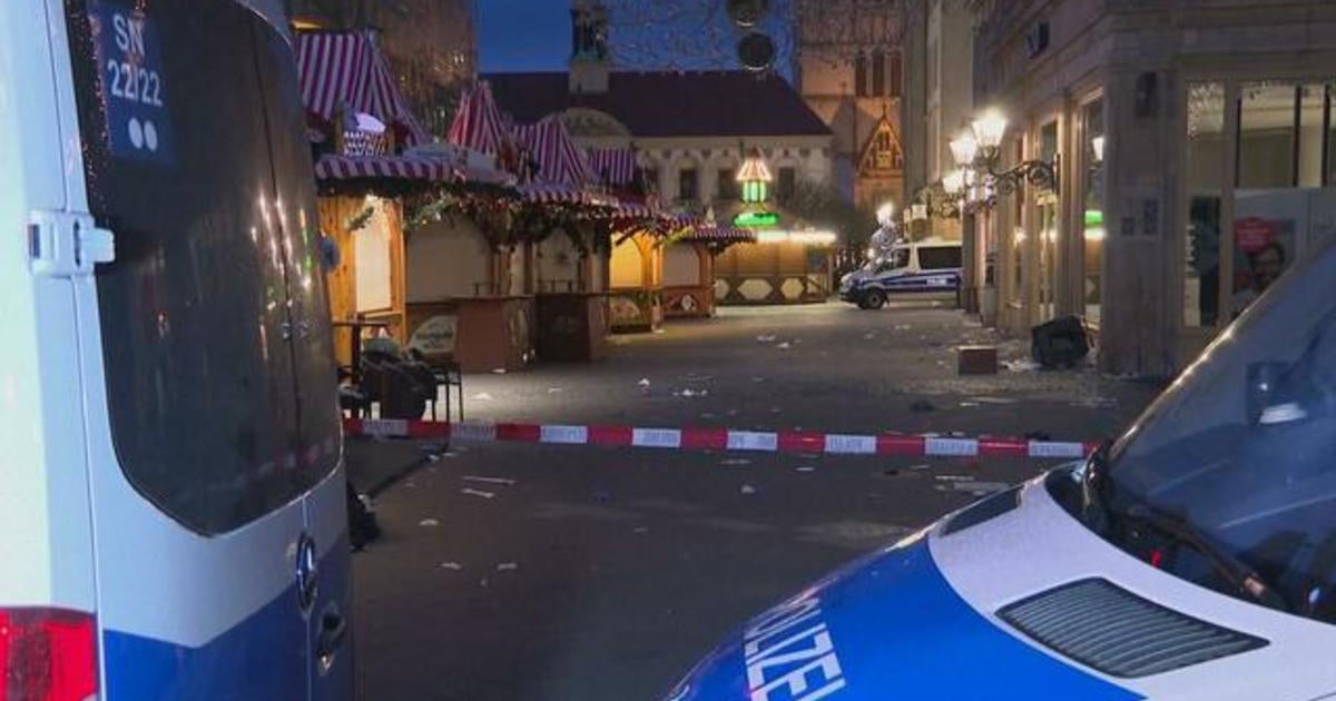 Five dead and hundreds injured after car crashes into German Christmas market