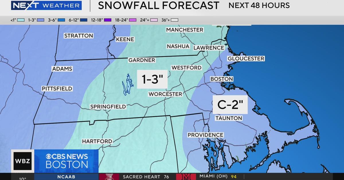 Next weather: WBZ mid-morning forecast for December 23, 2024