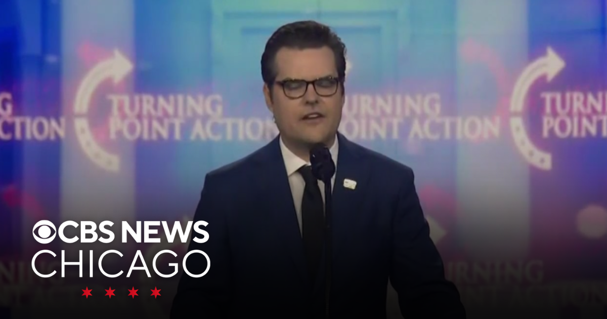 Illinois congressman forced vote on Matt Gaetz report release - CBS Chicago
