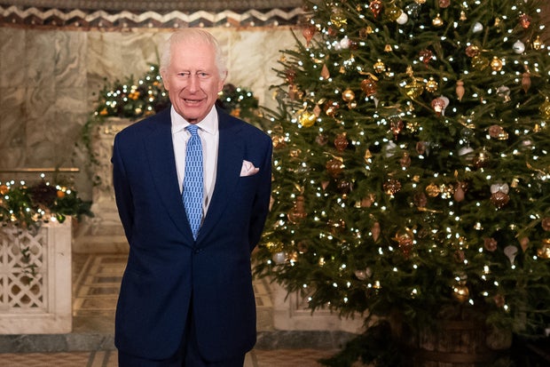 King Charles III Records His Christmas Day Broadcast