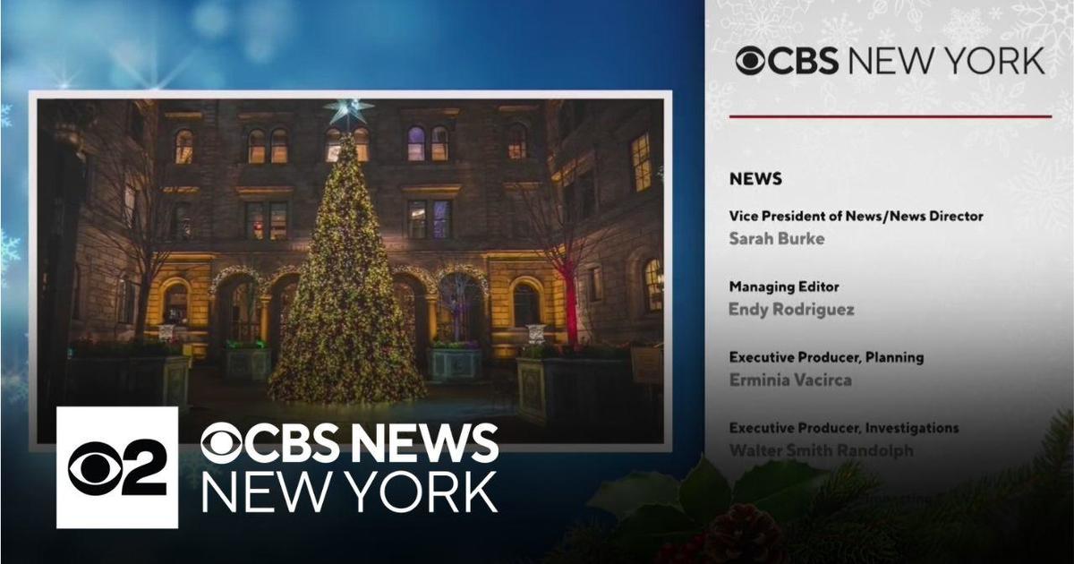 Credits from CBS News New York from 2024