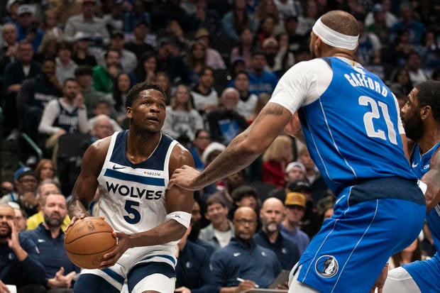 Timberwolves Mavericks Basketball 