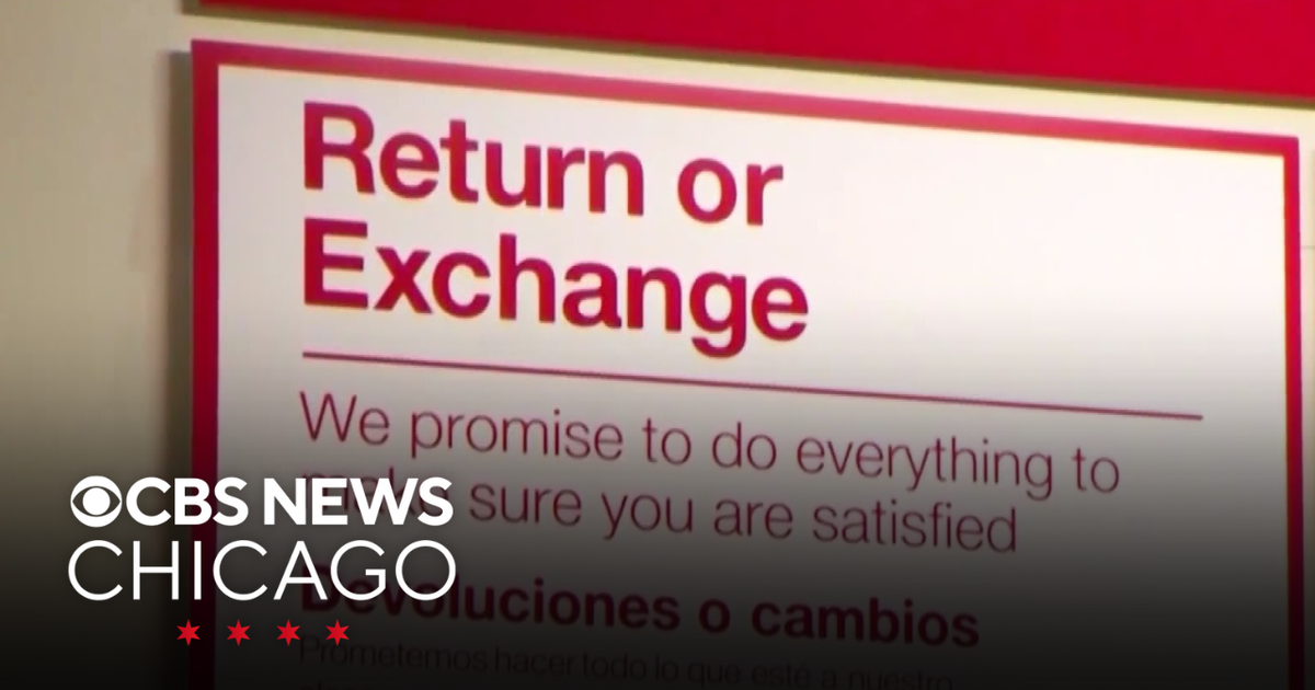 What to know before making those holiday returns - CBS Chicago