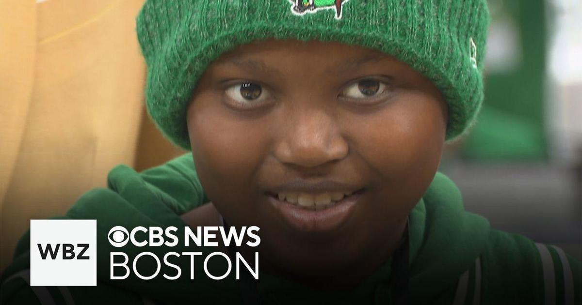 Teen with leukemia meets Jayson Tatum and sits courtside at Celtics game