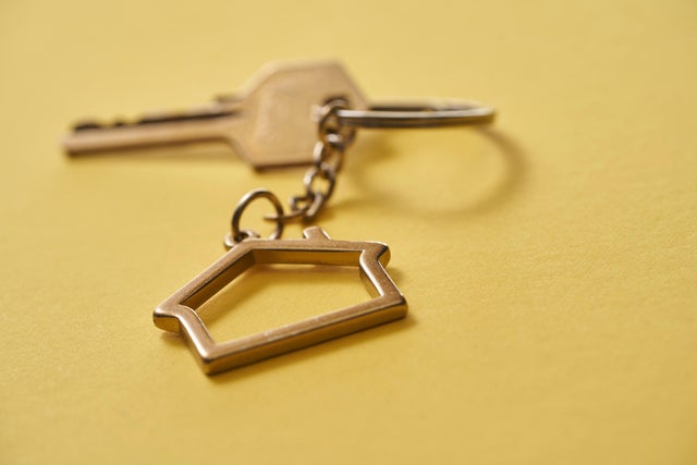 Close-up of key on table