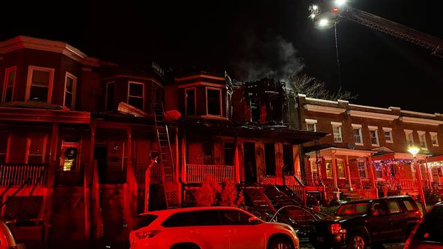 Baltimore Fatal House Fire 