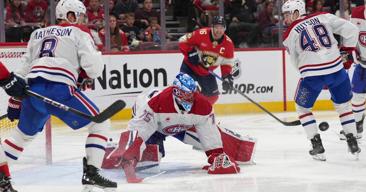 Montreal Canadiens blank Florida Panthers 4-0 as Dobes gets shutout in NHL debut Montreal Canadiens blank Florida Panthers 4-0 as Dobes gets shutout in NHL debut