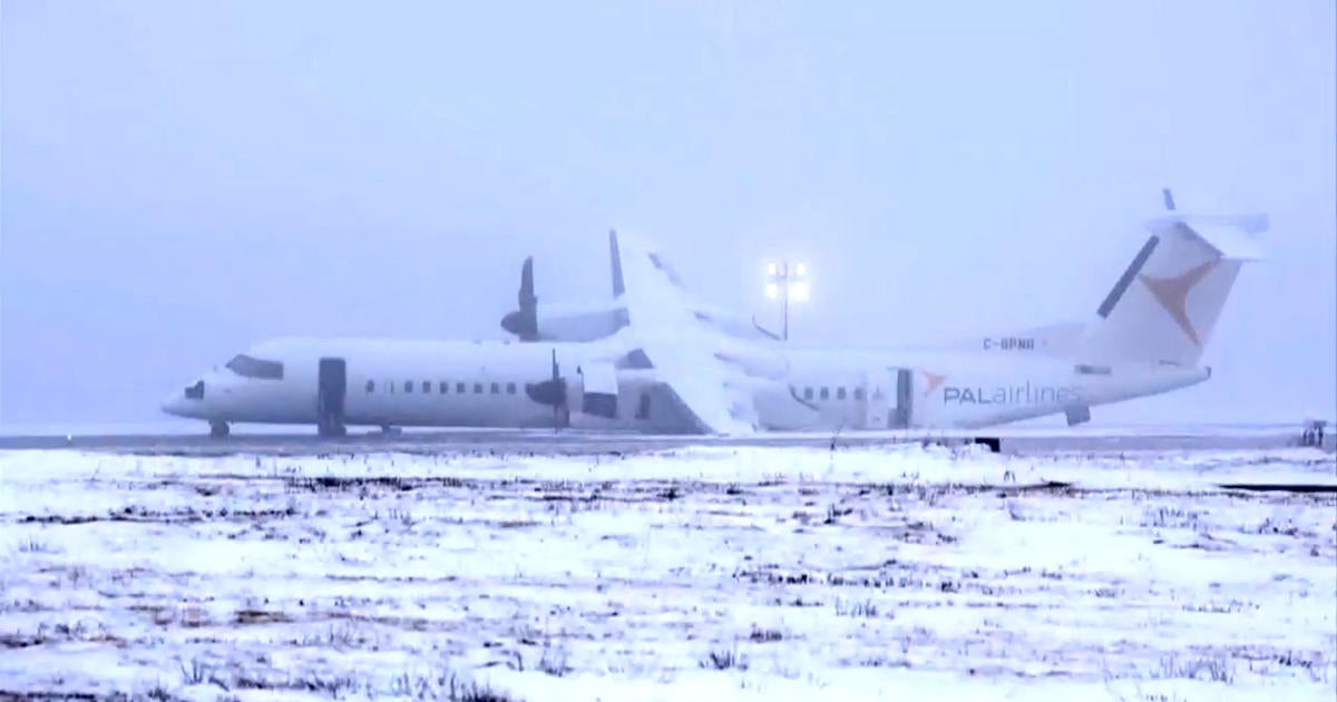 Air Canada flight catches fire during crash landing