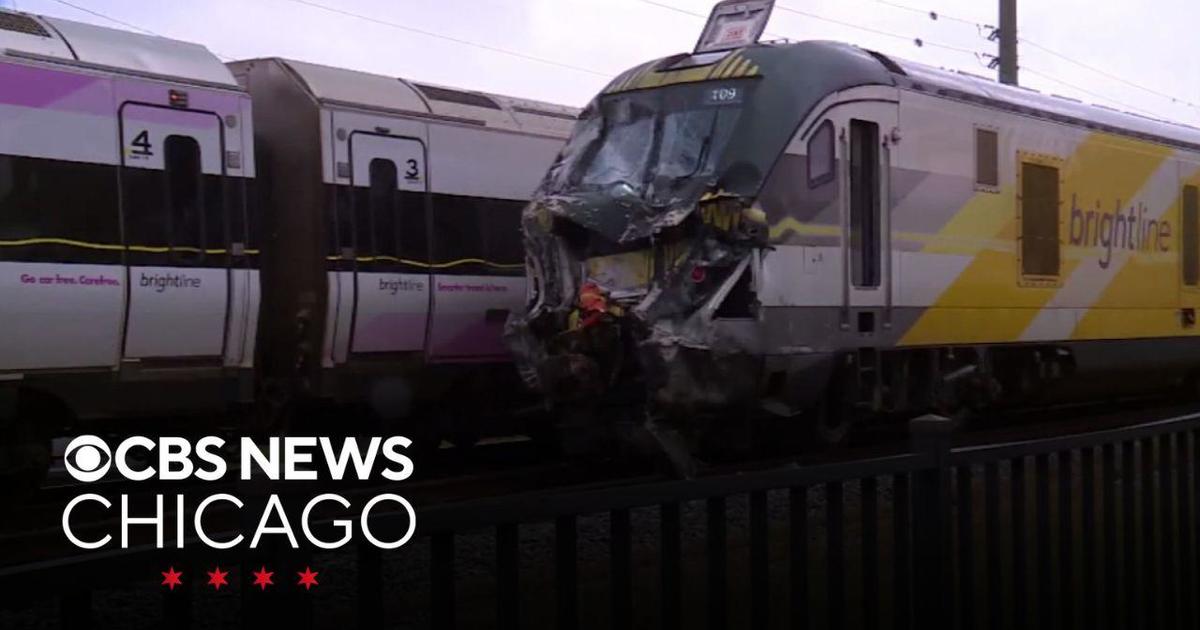 High-speed train crashes into fire truck in Florida