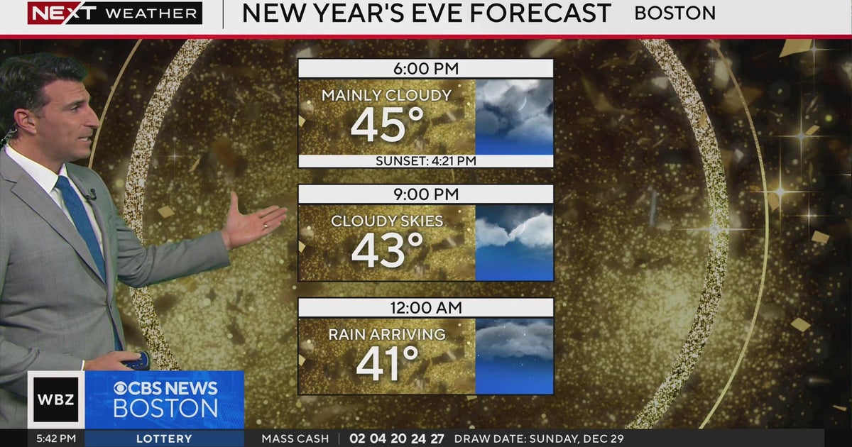 Next Weather: WBZ evening forecast for December 30, 2024 - CBS Boston