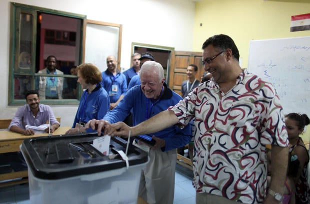 EGYPT-VOTE-PRESIDENT-COUNT-CARTER 