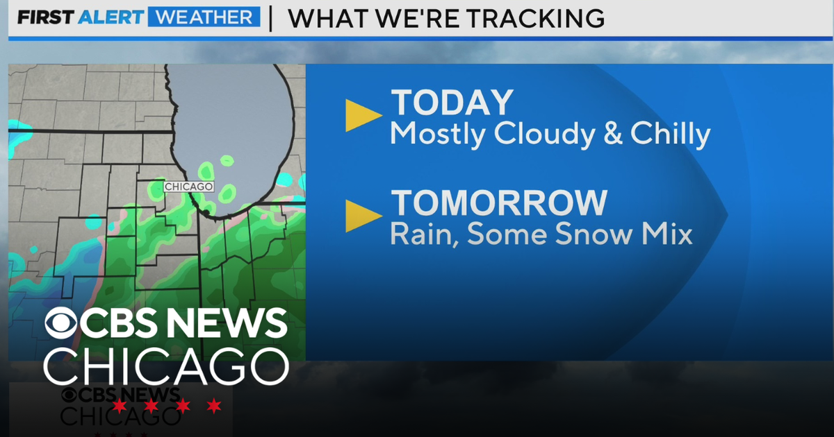 Rain late Monday night into Tuesday in Chicago - CBS Chicago