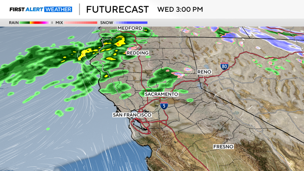 More rain, snow chances for Northern California expected by Friday after mild start to New Year