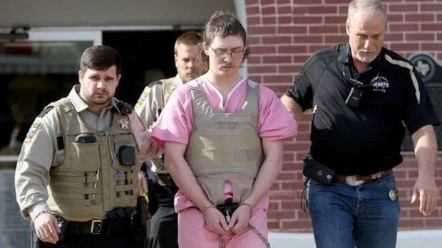 Matthew Edgar leaves the court after being sentenced