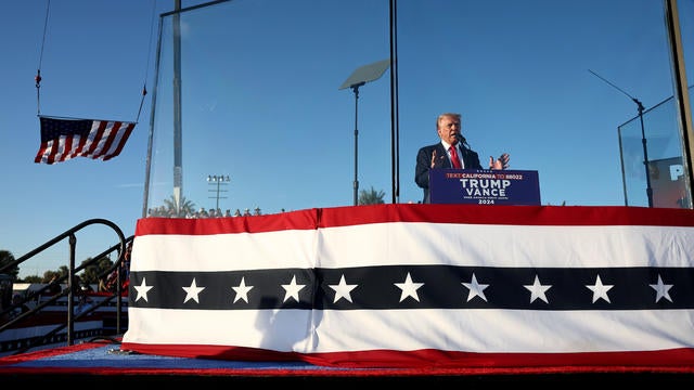 Donald Trump Holds A Campaign Event In Coachella, CA 