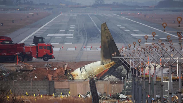 Aftermath of Jeju Air crash at South Korea's Muan airport 