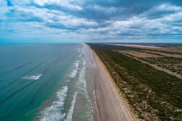 The Granites beach in South Australia 