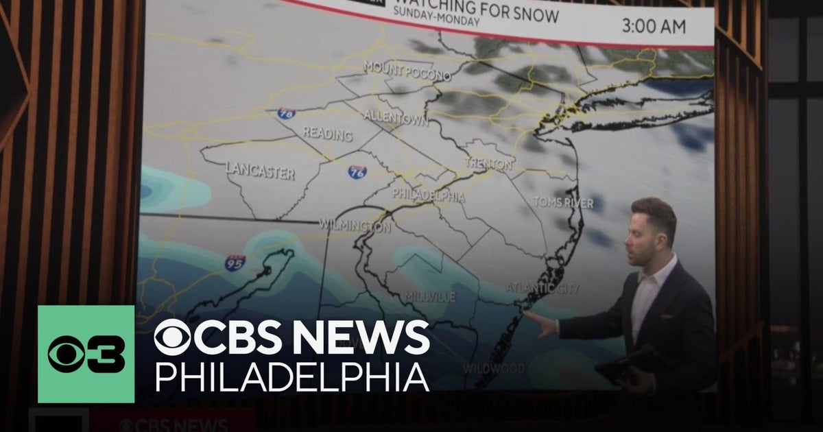 Cold but calm night in Philadelphia ahead of incoming winter weather