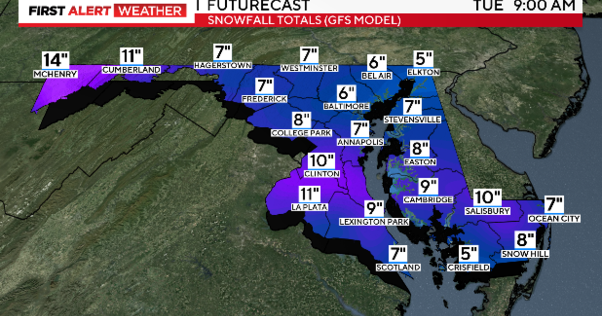 Maryland Weather: Chill Sinks in Saturday, Brief Period of Calm Sunday