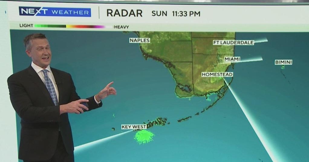 South Florida 11 p.m. Weather Forecast 1/5/2024 - CBS Miami